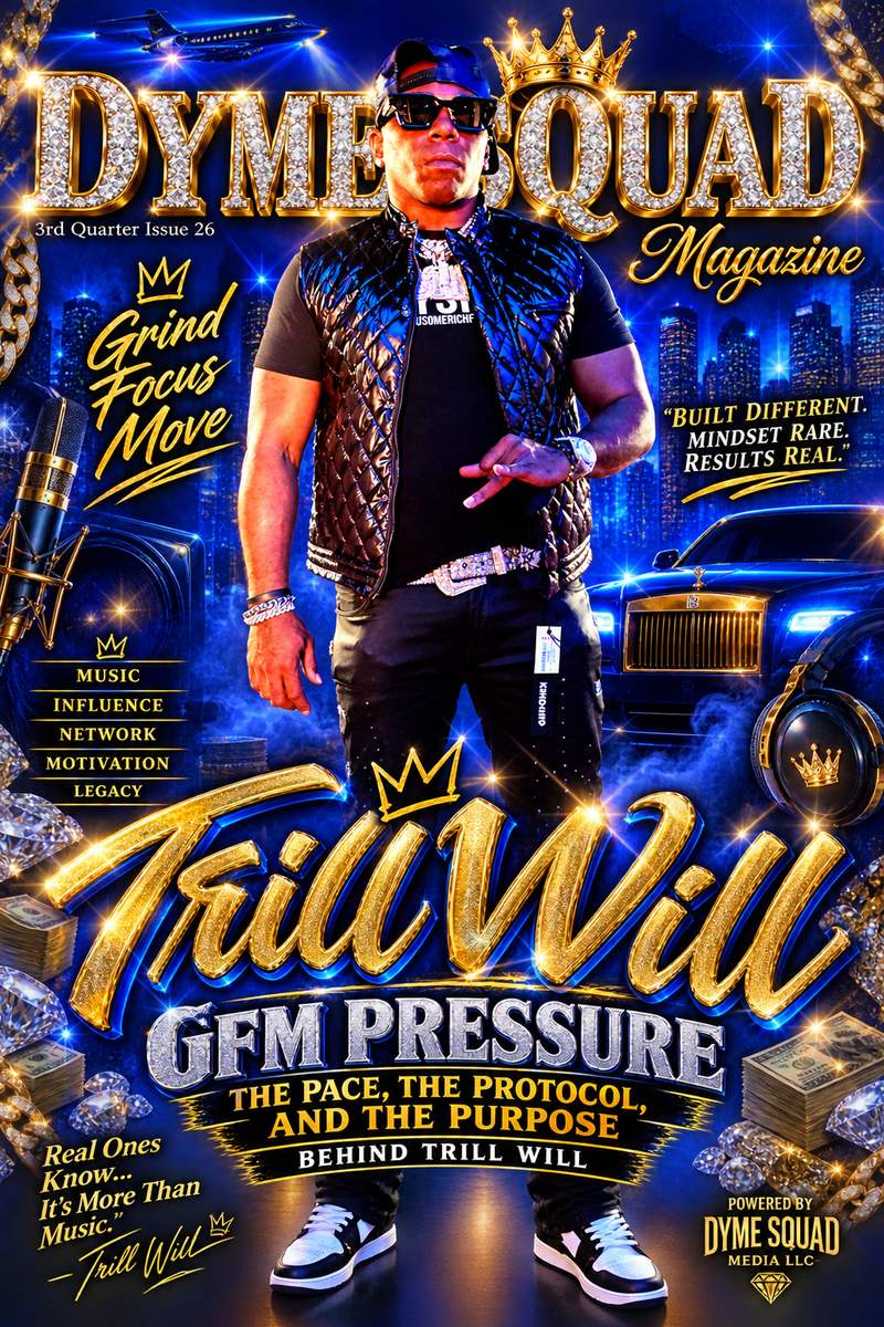 Trill Will — Dyme Squad Magazine 3rd Quarter Issue 26 cover